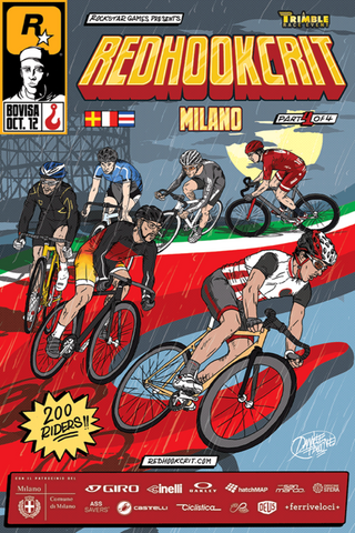 Milano No.4 - Alternate Poster