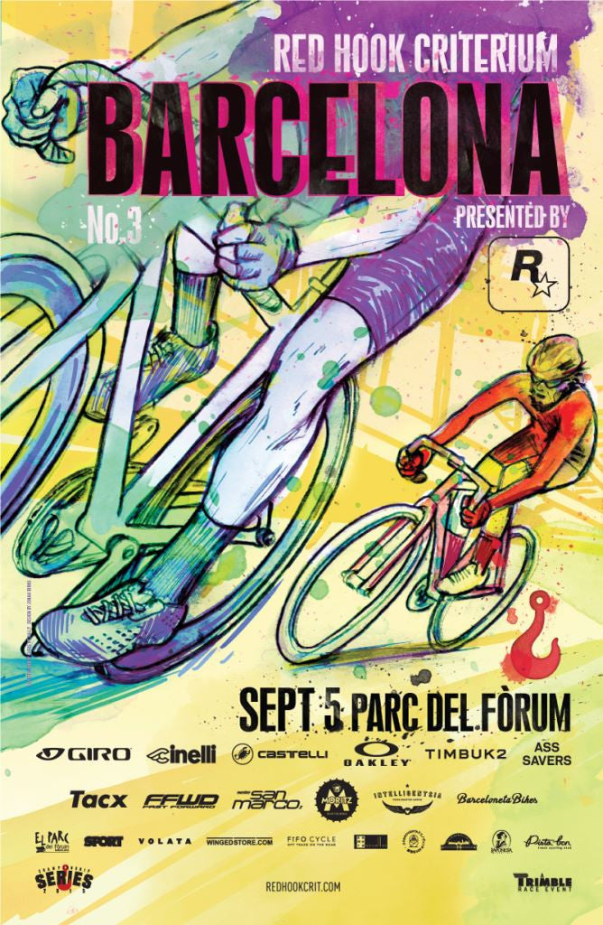 Barcelona No.3 - Official Poster